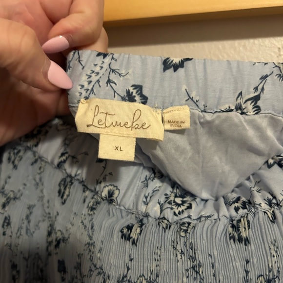 Anthropologie Let Me Be Tiered Floral Maxi Skirt size XL - Picture 4 of 7